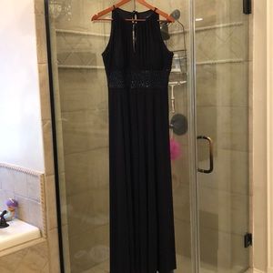 Black evening dress